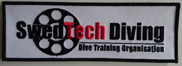 SwedTech Diving woven patch